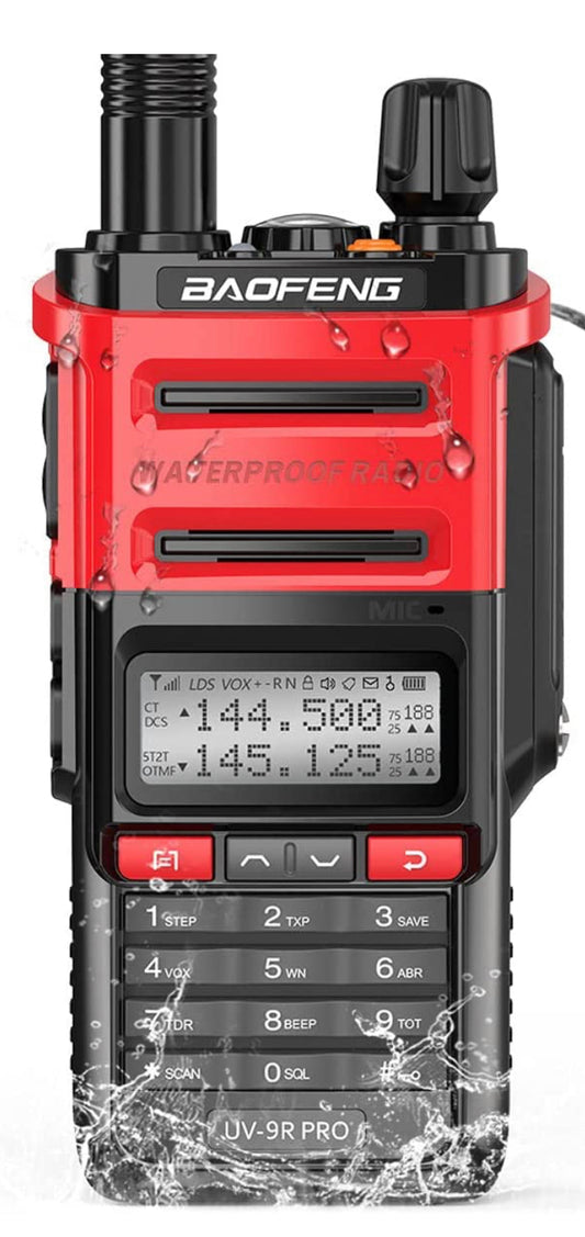 TEXAS Wildland Fire and All-Hazards Preprogrammed Baofeng UV-9R Pro Waterproof Handheld 8 Watt Radio