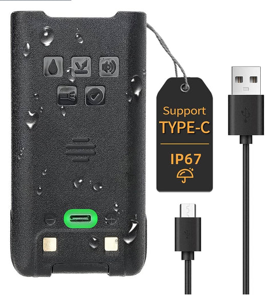 UV-9R Pro Extra Battery USB-C